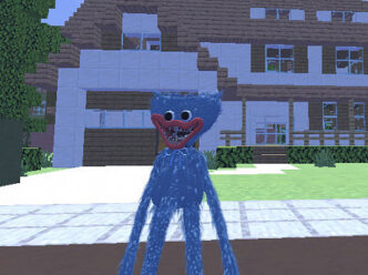 Huggy Wuggy in Minecraft